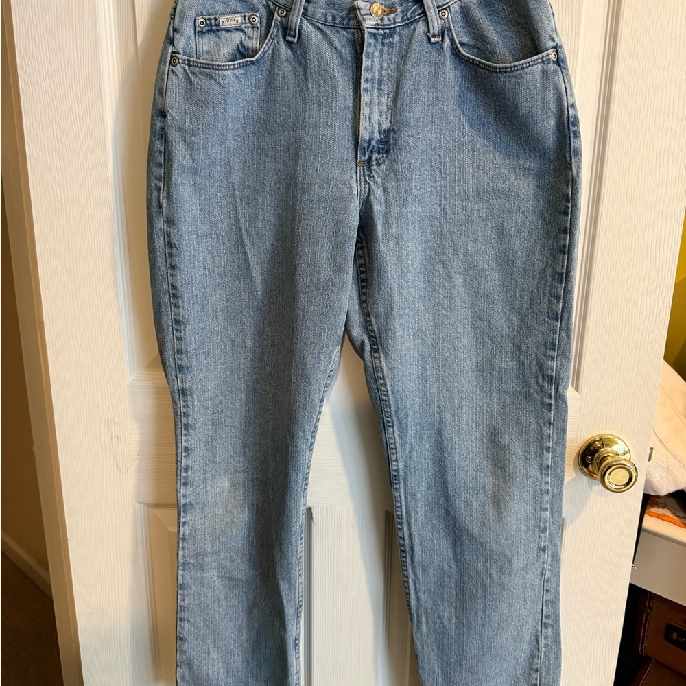 Riders by Lee Women's Light Blue Straight-Leg Jeans